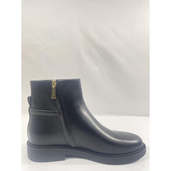 Michael Kors Mandy Bootie Boots Womens Size 8M Black Faux Leather Ankle Logo main image 10